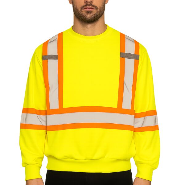 Hi-Vis Crewneck Sweatshirt Thumbnail